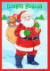 PÈRE NOËL NOËL Fêtes Voeux Vintage Carte Postale CPSMPF #PAJ404.A - Santa Claus