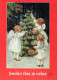 ENGEL WEIHNACHTSFERIEN Feiern & Feste Vintage Ansichtskarte Postkarte CPSM #PAG912.A - Engel