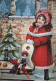 Bonne Année Noël ENFANTS Vintage Carte Postale CPSM #PAS857.A - Neujahr