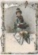 Neujahr Weihnachten KINDER Vintage Ansichtskarte Postkarte CPSM #PAS848.A - Neujahr
