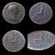 Roman Empire Sestertius Of Emperor Trajan - The Anthonines (96 AD Tot 192 AD)