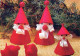 BABBO NATALE Natale Vintage Cartolina CPSM #PAK883.A - Santa Claus
