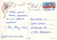 SANTA CLAUS CHRISTMAS Holidays Vintage Postcard CPSM #PAK876.A - Santa Claus