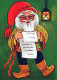 SANTA CLAUS CHRISTMAS Holidays Vintage Postcard CPSM #PAK781.A - Santa Claus