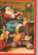 PAPÁ NOEL NAVIDAD Fiesta Vintage Tarjeta Postal CPSM #PAK700.A - Santa Claus