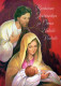 Virgen Mary Madonna Baby JESUS Christmas Religion Vintage Postcard CPSM #PBB912.A - Vierge Marie & Madones