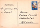 BAMBINO Scena Paesaggio Gesù Bambino Vintage Cartolina CPSM #PBB604.A - Scenes & Landscapes