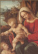 Vergine Maria Madonna Gesù Bambino Religione Vintage Cartolina CPSM #PBQ175.A - Jungfräuliche Marie Und Madona