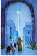 Vierge Marie Madone Bébé JÉSUS Noël Religion Vintage Carte Postale CPSM #PBP970.A - Maagd Maria En Madonnas
