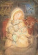 Virgen Mary Madonna Baby JESUS Christmas Religion Vintage Postcard CPSM #PBP952.A - Maagd Maria En Madonnas