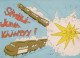 SOLDIERS HUMOUR Militaria Vintage Postcard CPSM #PBV908.A - Humoristiques
