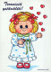 CHILDREN HUMOUR Vintage Postcard CPSM #PBV343.A - Cartoline Umoristiche