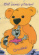 GEBÄREN Tier Vintage Ansichtskarte Postkarte CPSM #PBS199.A - Bears