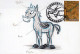 CABALLO Vintage Tarjeta Postal CPSMPF #PKG940.A - Pferde