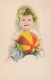 NIÑOS Retrato Vintage Tarjeta Postal CPSMPF #PKG825.A - Abbildungen