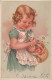 ENFANTS Portrait Vintage Carte Postale CPSMPF #PKG842.A - Ritratti