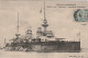 DE 3 - LE " GAULOIS " , CUIRASSE D ' ESCADRE - EDIT. GILETTA , NICE  - 2 SCANS - Warships