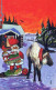 PAPÁ NOEL Feliz Año Navidad GNOMO Vintage Tarjeta Postal CPSMPF #PKG400.A - Santa Claus