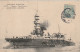 DE 3 - GARDE COTES CUIRASSE , AMIRAL THREOUART - EDIT. GILETTA , NICE - 2 SCANS - Warships