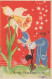 PASQUA BAMBINO UOVO Vintage Cartolina CPA #PKE353.A - Easter