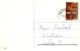 BABBO NATALE Buon Anno Natale GNOME Vintage Cartolina CPSMPF #PKD867.A - Santa Claus