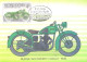 Hungary:Maxi Card, Motorbike Rudge-Whitworth 500 Cm3  1935, 1985 - Motorräder