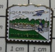 3517 Pin's Pins / Beau Et Rare / POSTES / LA POSTE MARCHENOIR EN FORME DE TIMBRE-POSTE - Mail Services