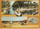 DE 19 -(40) BISCARROSSE - CAMPING DE NAVARROSSE  - CARTE COULEURS  MULTIVUES -  2 SCANS - Biscarrosse