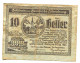 10 Heller 1920 LOHNSBURG Österreich UNC Notgeld Papiergeld Banknote #P10409 - [11] Local Banknote Issues