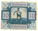 10 HELLER 1920 Gemeinde Schildorn Österreich UNC Notgeld Papiergeld Banknote #P10249 - [11] Local Banknote Issues