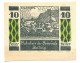 10 Heller 1920 GOLLING Österreich UNC Notgeld Papiergeld Banknote #P10528 - [11] Local Banknote Issues