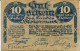 10 HELLER 1919 Stadt STYRIA Styria Österreich Notgeld Papiergeld Banknote #PL898 - [11] Local Banknote Issues