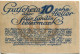 10 HELLER 1919 Stadt STYRIA Styria Österreich Notgeld Papiergeld Banknote #PL895 - [11] Local Banknote Issues