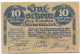 10 HELLER 1919 Stadt STYRIA Styria Österreich Notgeld Papiergeld Banknote #PL790 - [11] Local Banknote Issues