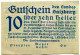 10 HELLER 1919 Stadt SALZBURG Salzburg Österreich Notgeld Papiergeld Banknote #PL653 - [11] Local Banknote Issues