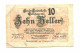 10 Heller 1919 INNSBRUCK Österreich Notgeld Papiergeld Banknote #P10623 - [11] Local Banknote Issues