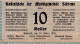 10 HELLER 1918-1921 Stadt Schrems Oberösterreich Österreich #PD778 - [11] Local Banknote Issues