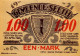 1 MARK 1922 Stadt SEETH IN NORDFRIESLAND UNC DEUTSCHLAND #PH312 - [11] Local Banknote Issues