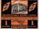 1 MARK 1922 Stadt LEIPZIG Saxony UNC DEUTSCHLAND Notgeld Banknote #PB404 - [11] Local Banknote Issues