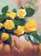 FLOWERS Vintage Postcard CPSM #PAS570.GB - Blumen