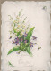 FLOWERS Vintage Postcard CPSM #PAR004.GB - Flowers