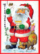 SANTA CLAUS CHRISTMAS Holidays Vintage Postcard CPSM #PAJ519.GB - Santa Claus