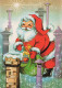 SANTA CLAUS CHRISTMAS Holidays Vintage Postcard CPSM #PAJ723.GB - Santa Claus