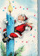 SANTA CLAUS CHRISTMAS Holidays Vintage Postcard CPSM #PAJ654.GB - Santa Claus