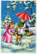 ANGEL CHRISTMAS Holidays Vintage Postcard CPSM #PAH120.GB - Angels