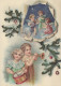 ANGEL CHRISTMAS Holidays Vintage Postcard CPSM #PAH444.GB - Angels