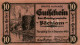10 HELLER 1920 Stadt PoCHLARN Niedrigeren Österreich Notgeld Banknote #PE323 - [11] Local Banknote Issues
