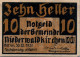 10 HELLER 1920 Stadt NIEDERWALDKIRCHEN Oberösterreich Österreich UNC Österreich #PI851 - [11] Emisiones Locales