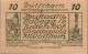 10 HELLER 1920 Stadt NEUSTADTL AN DER DONAU NABEGG JUDENHOF WINDPASSING AND KLEIN WOLFSTEIN Niedrigeren #PG967 - [11] Local Banknote Issues