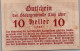 10 HELLER 1920 Stadt LINZ Oberösterreich Österreich Notgeld Banknote #PI430 - [11] Local Banknote Issues